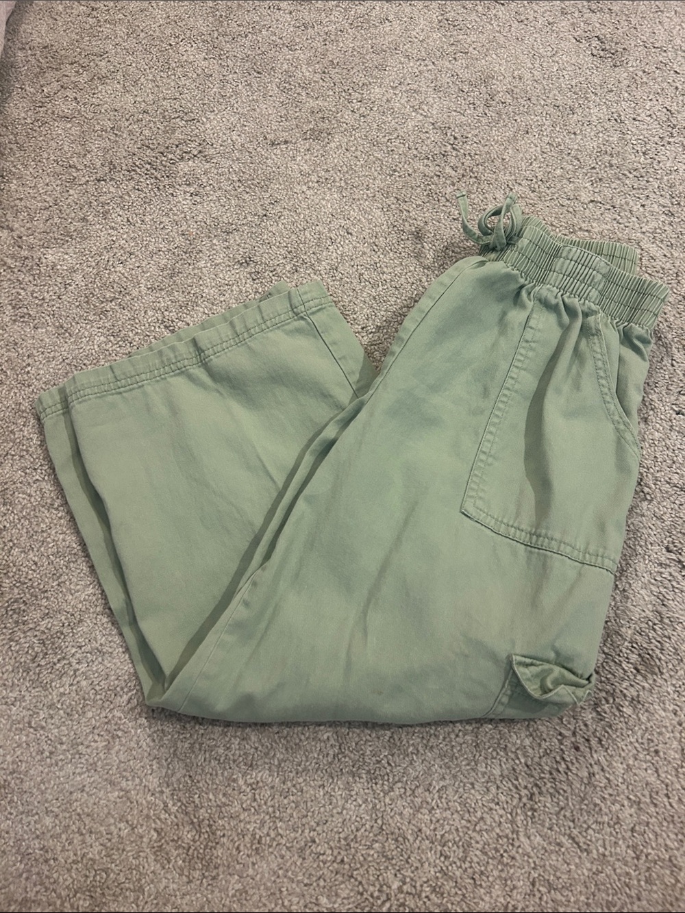 Target Kids Casual Drawstring Pants Green